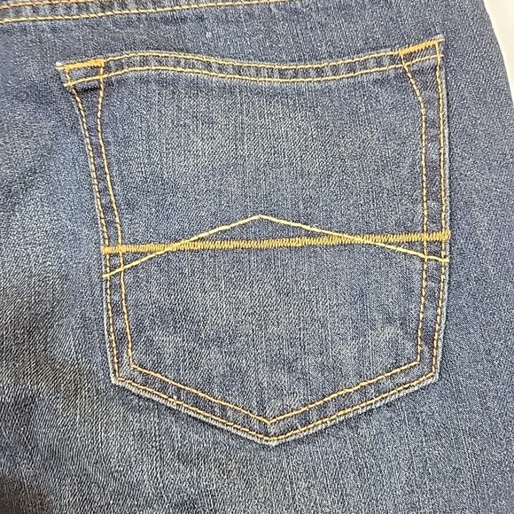 AEROPOSTALE Rivington Skinny Women's Sz 32 X 32 Dark Wash Straight 5 Pockets - Picture 13 of 15